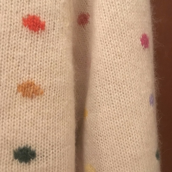 Garnet Hill Polka Dot Sweater - Picture 2 of 6